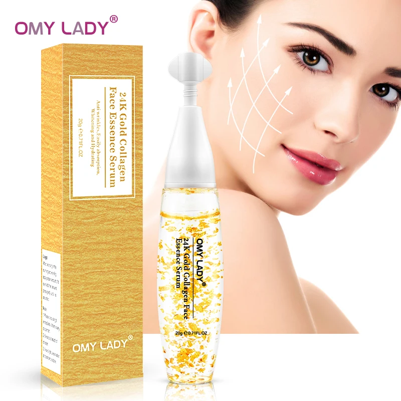 OMY LADY 24K Gold/Argireline сывороточная эссенция для лица увлажняющая антивозрастная против морщин новейшая тендерная подтягивающая