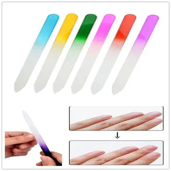 

Nail File Crystal Glass Buffer Nail Art Manicure Device Pro Tool