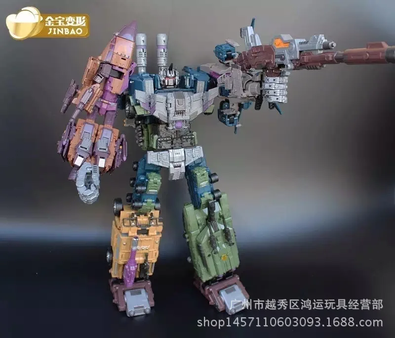 

Genuine JINBAO Transformation Amplifier Version Bruticus Five Fit Transformation Toy Jingang Robot Models Educational Boy