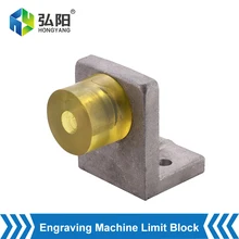 

Limit Impact Block Cast Aluminum Limit Pile Impact Rubber Stop Pad Anti-Collision Block For CNC Milling Machine Engraving