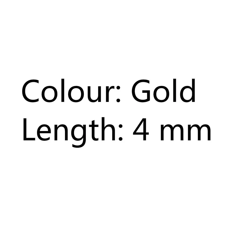 gold-4mm 10 шт./компл. плоская винтовая головка заклепки аппаратная углеродистая сталь для багажа кожа ремесло или ноутбук винт заклепки пряжка - Цвет: gold-4mm
