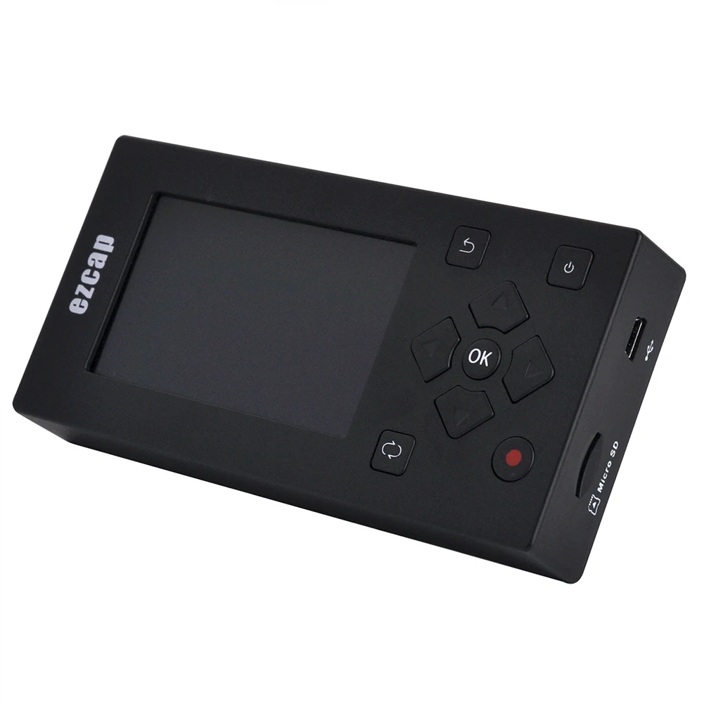 

Audio Video Capture Converter Recorder VHS / Camcorder Tapes to Digital 8GB Memory 3" Screen for VCR DVD Game Console