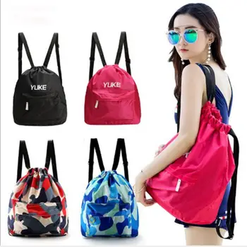 

Lightweight Dry Wet Separated Swimming Bag Waterproof Drawstring Backpack Pool Beach Travel Gym Bags with Wide Straps