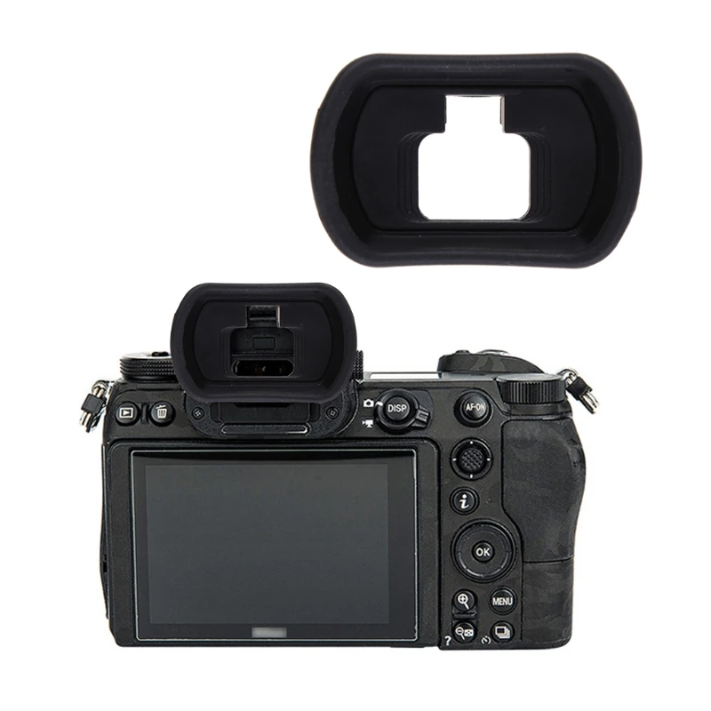 Fotocamera Silicone Eyecup Mirino Oculare Compatibile Con-Nikon Z5 Z7 Z6 Z6Ii Z7Ii Dk-29 Eye Cup Protector Eyeshade Dropship