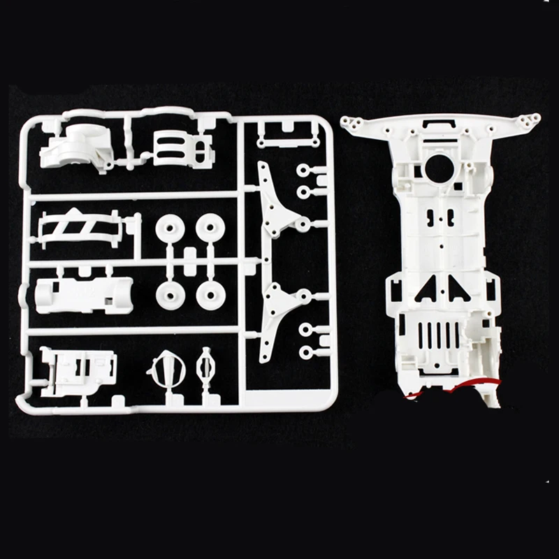 

1PCS 4WD Car S2 Chassis Base Plate Protective Colorful 95248 95249 Spare Part for RC Tamiya Mini Model