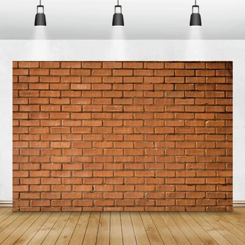 

Laeacco Photography Backdrops Brick Wall Newborn Baby Child Portrait Photo Studio For Pet Toy Photography Background Photocall