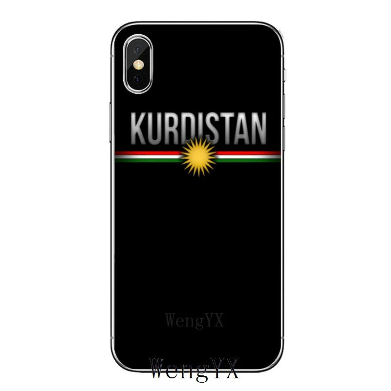 Kurdistan флаг для samsung Galaxy S10 Lite S9 S8 S7 S6 edge Plus S5 S4 примечание 9 8 5 4 мини Мягкий чехол для телефона - Цвет: Kurdistan-Flag-A-03