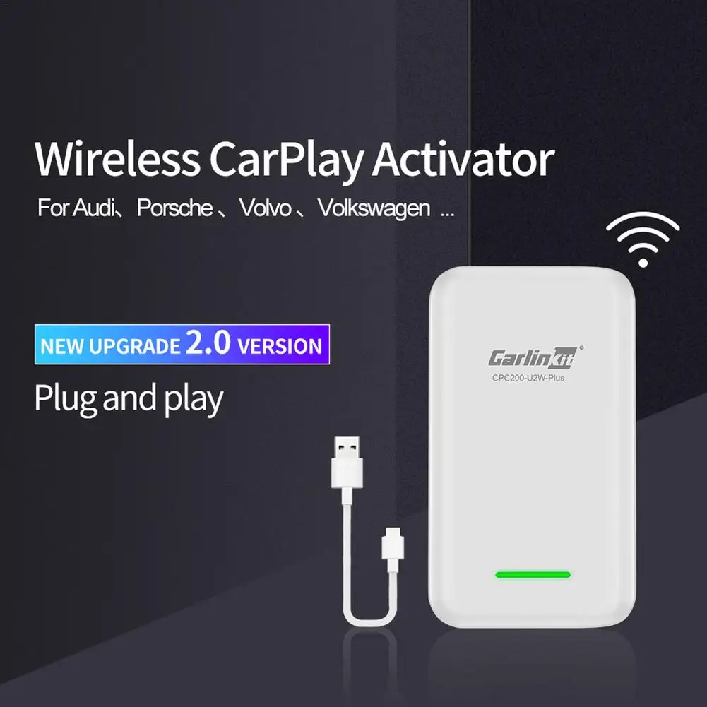 5 в беспроводной приемник CarPlay IOS 10 адаптер для автомобильного мультимедийного