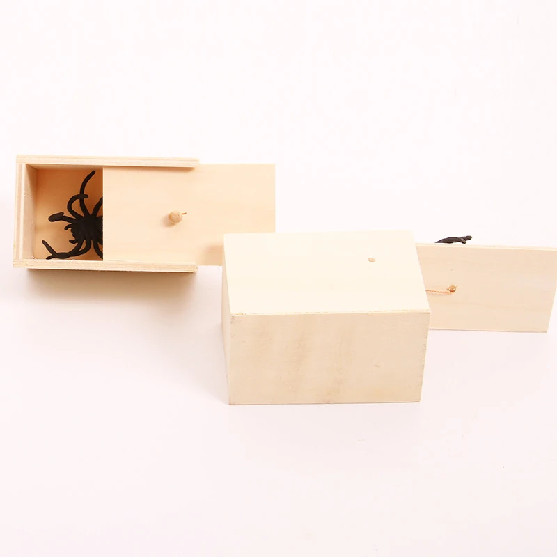 Prank Scare Spider Funny Toys Practical Joke Gag Prank Funny Trick Fun Gadget April Fool Toy Spider Box Prank Toys