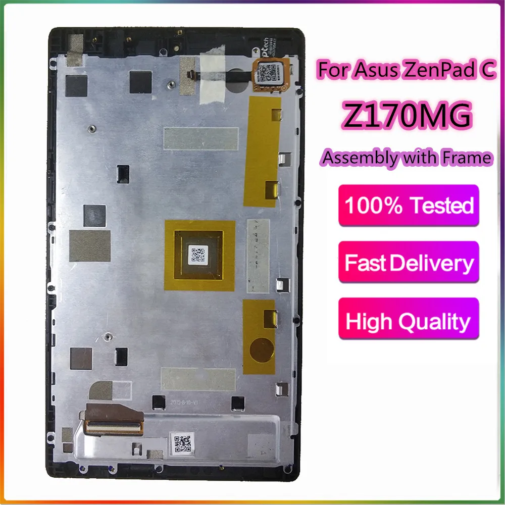 ЖК-дисплей для Asus ZenPad C 7 0 Z170 Z170MG с рамкой MG запасные части ЖК-дисплея | Компьютеры и