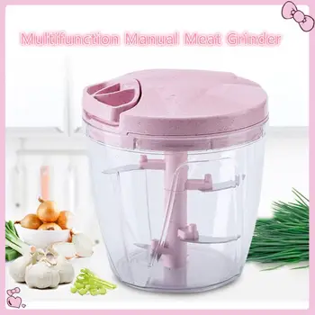 

Multifunction Manual Meat Grinder Hand-power Food Chopper Mincer Mixer To Chop Powerful Meat Fruit Vegetable Nuts Shredders Tool
