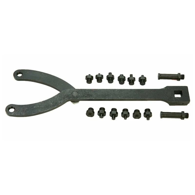  1/2 Inch Dr Adjustable Variable Pin Spanner Wrench Tool Pulley Puller Remover
