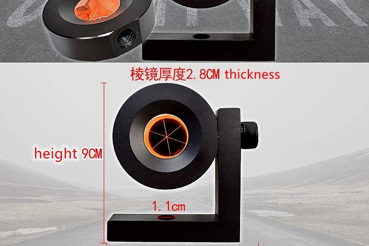 Description Picture 5 of itemBrand new L bar prism for leica total stations mini prism with 4 poles 360 degree prism GRZ101 GMP101 surveying prisms 17.5mm-30
