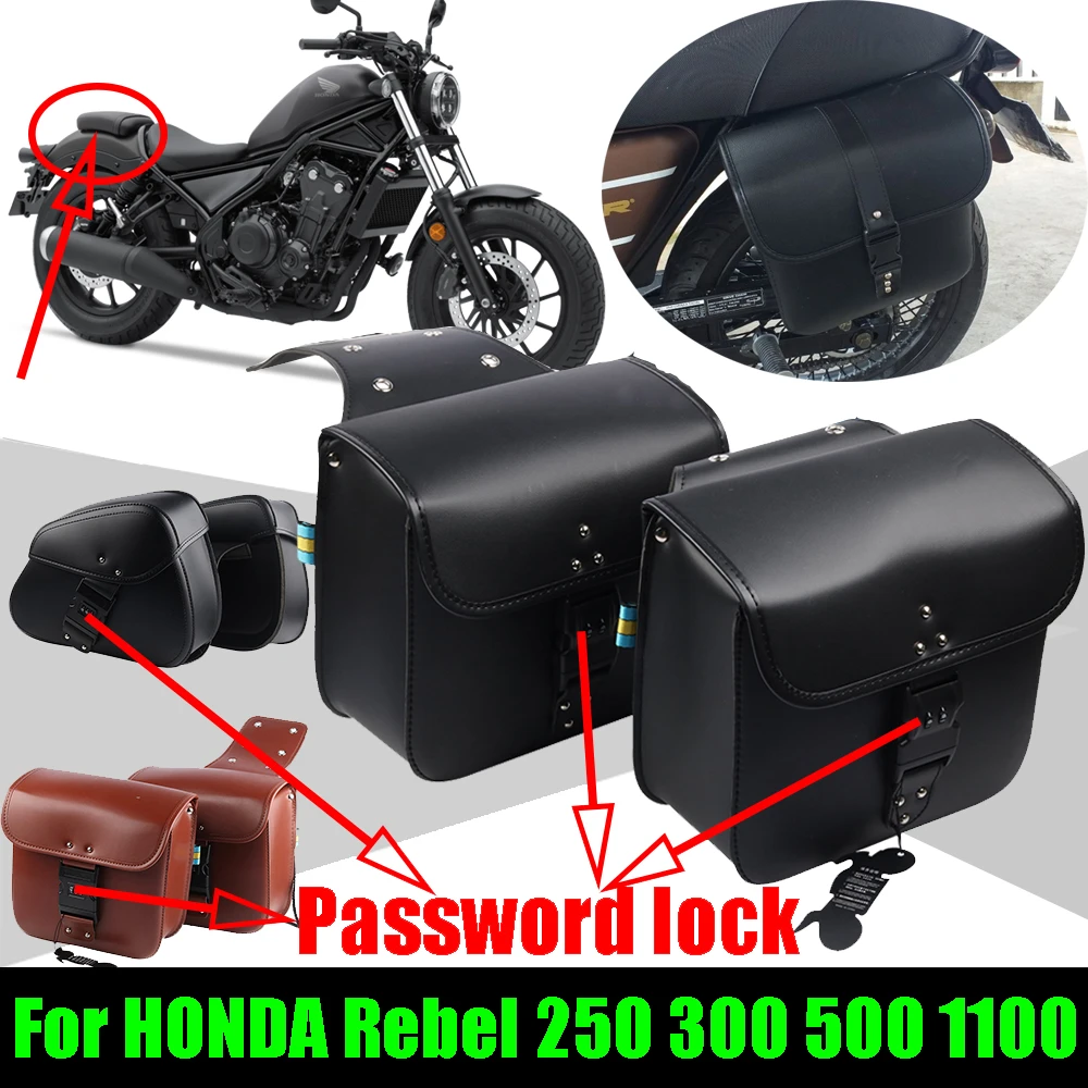 Saddlebags Honda Rebel 500
