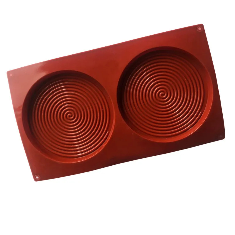 2 Even Mosquito Mousse Silica Gel Handmade Soap Mold Cake Mold High-temperature Resistant DIY Bakery