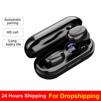 

Wireless Headphone TWS Bluetooth 5.0 Earphone 9D Bass Stereo Running Sports Music Earbuds With Microphone Gaming Headset