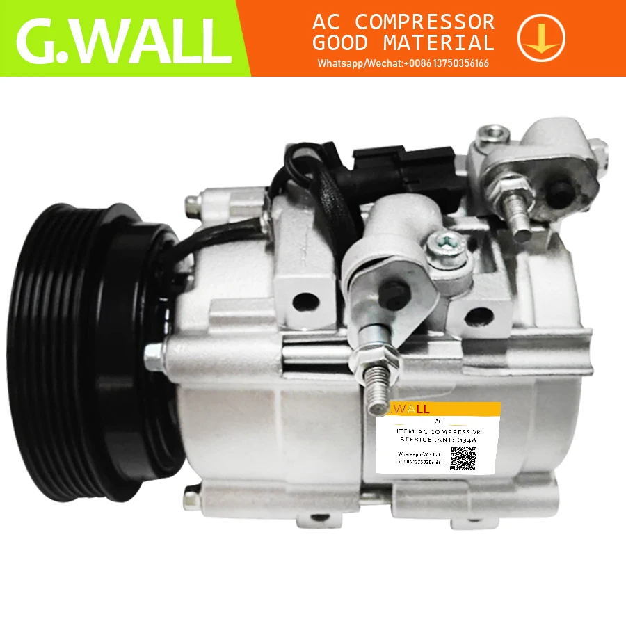 Для HS18 AC компрессор Hyundai Santa Fe 2.7L 2001 2006 97701 38171 9770138171 9770126300 26300 9760426000 9760426001|ac compressor