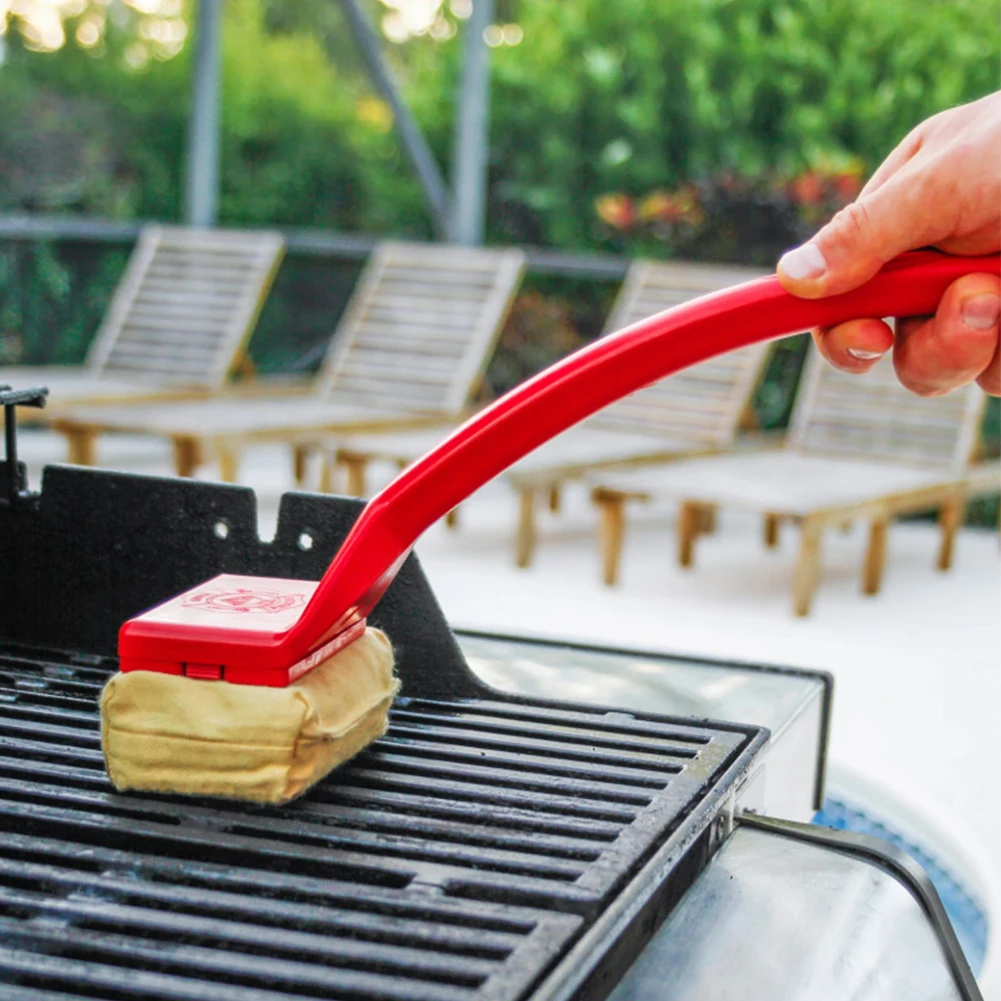 Camping Outdoor Universal Picnic Cleaning Tool ABS Long Handle Dust Remove Ergonomic Barbecue