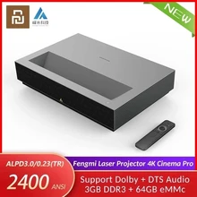 Проектор Лазерный Youpin Fengmi, 150 дюйма, 3 + 64 ГБ, 2400 ANSI-люмен