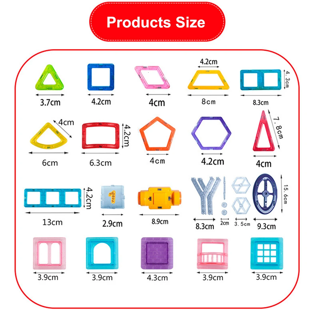 Мини размер 3D магнитные блоки Строительные строительные игрушки Магнитный конструктор Магнитные Игры развивающие игрушки для детей Подарки