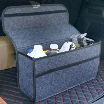 

Car Trunk Organizer Car Storage Bag Cargo Container Box Fireproof Stowing Tidying Holder Multi-Pocket Car Styling