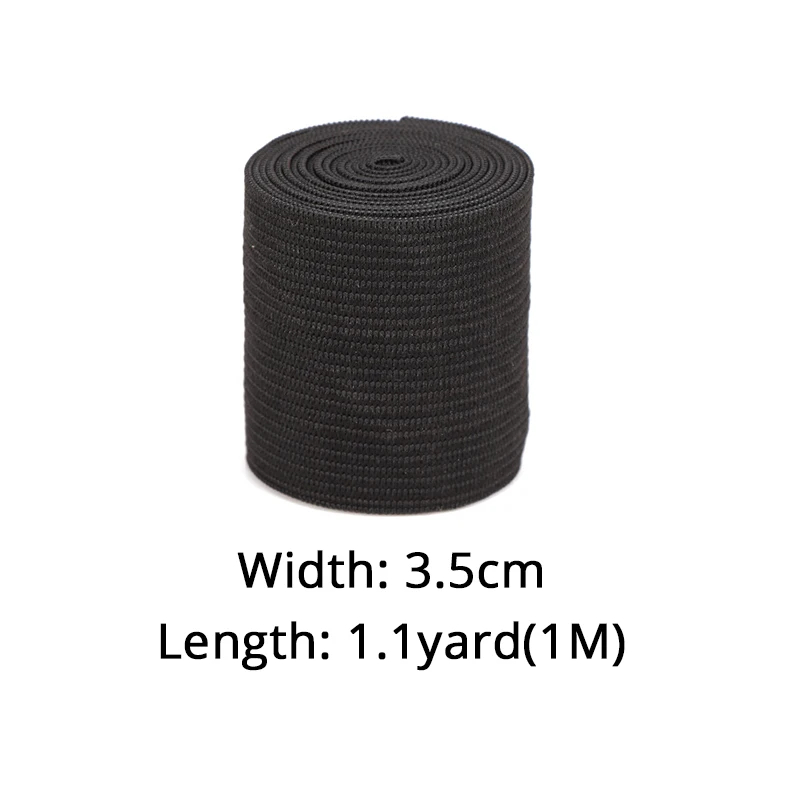 3.5cm width Пояс Эластичная лента для волос парики резинкая лента для шитья нейлоновые ленты 1,5/2,5/3,5/4 см Ширина Сильный Большой плотные эластичные парик Материал - Цвет: 3.5cm width