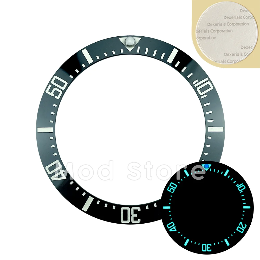 Premium Black Ceramic Bezel Insert with BGW9 Lume