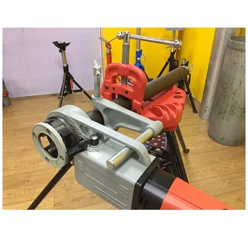 

manual pipe threading machine with strong gear box 2 inch