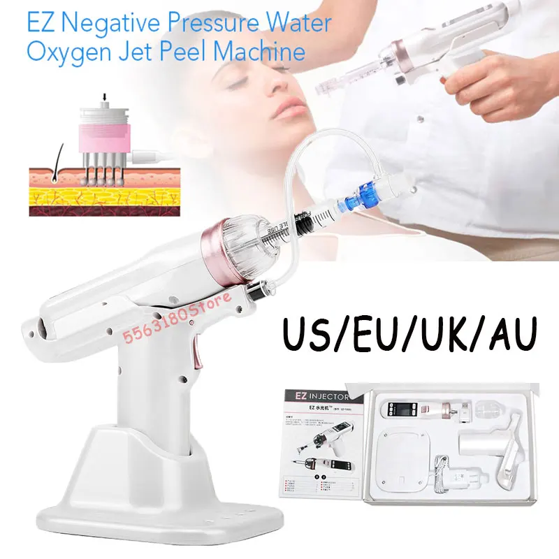 Korea Hydrolifting Pistool Mesotherapie Ez Negatieve Druk Microcrystal Water Injectie Pistool Rimpel Verwijderen Hyaluronzuur Gun|Huidverzorgingshulpmiddelen| - AliExpress