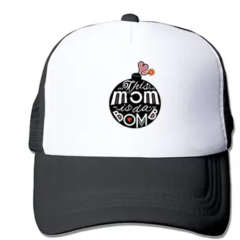

HHNYL Mother's Day Bomb Mesh Snapback Trucker Hats Baseball Cap