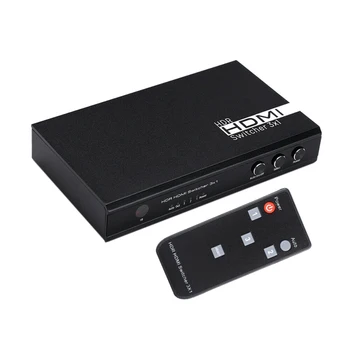 

NEW 3 In 1 Out Video HDMI Audio Switch Switcher 1080P 60HZ 7.1CH 4Kx2K HD For PS3 PS4 HDTV DVD For Xbox360