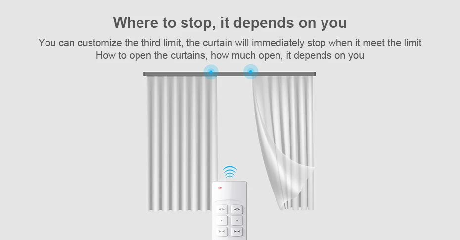 Smart WiFi Curtain Intelligent Motor-8