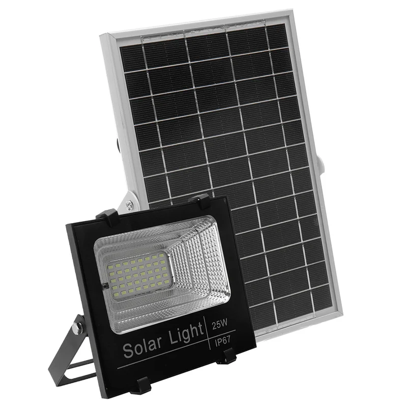 

1PCS 40LED Waterproof Solar Powered Sensor LED Flood Light 25W Security Spotlight Solar Floodlight with Remote Control