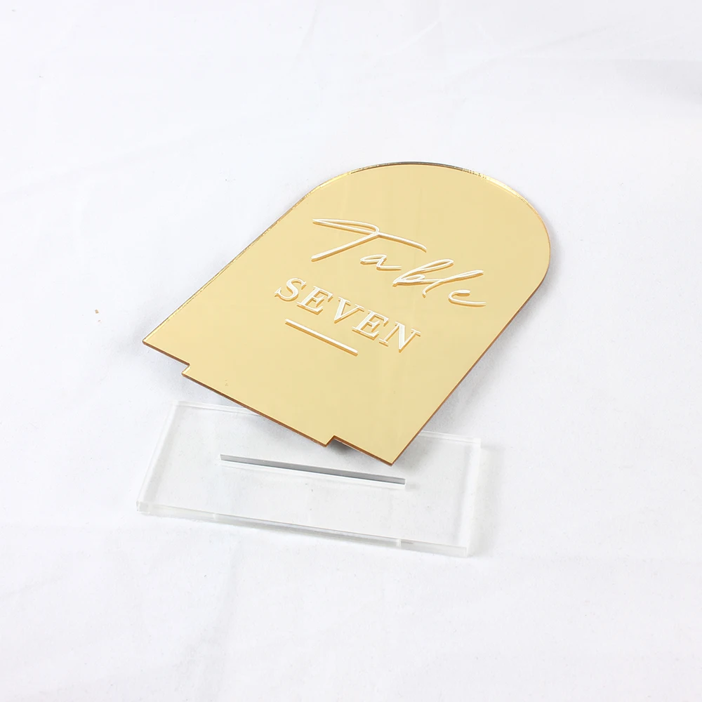 10pcs Mirror Acrylic Bookmark,Acrylic Rectangular Bookmark Banks