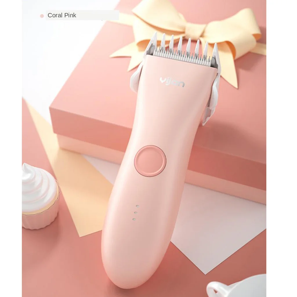Baby Kids Electric Hair Clipper Mini Hair Trimmer Cutting Machine Beard Barber Razor Silent Cut Low Noise Hair Cutter