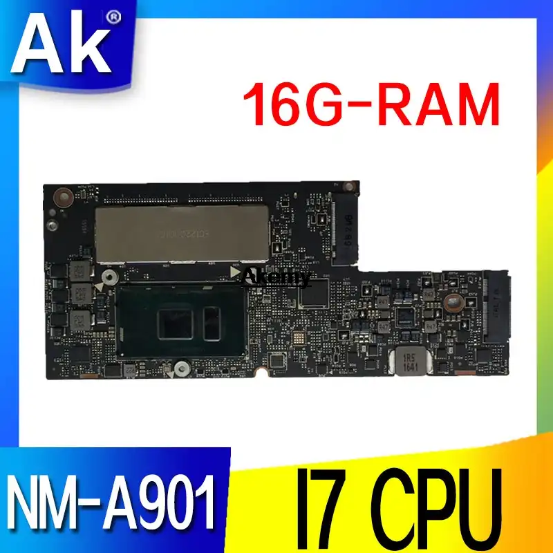 Nm 01 Laptop Motherboard For Lenovo Yoga 5 Pro 910 13ikb Original Mainboard 16g Ram I7 7500u Motherboards Aliexpress