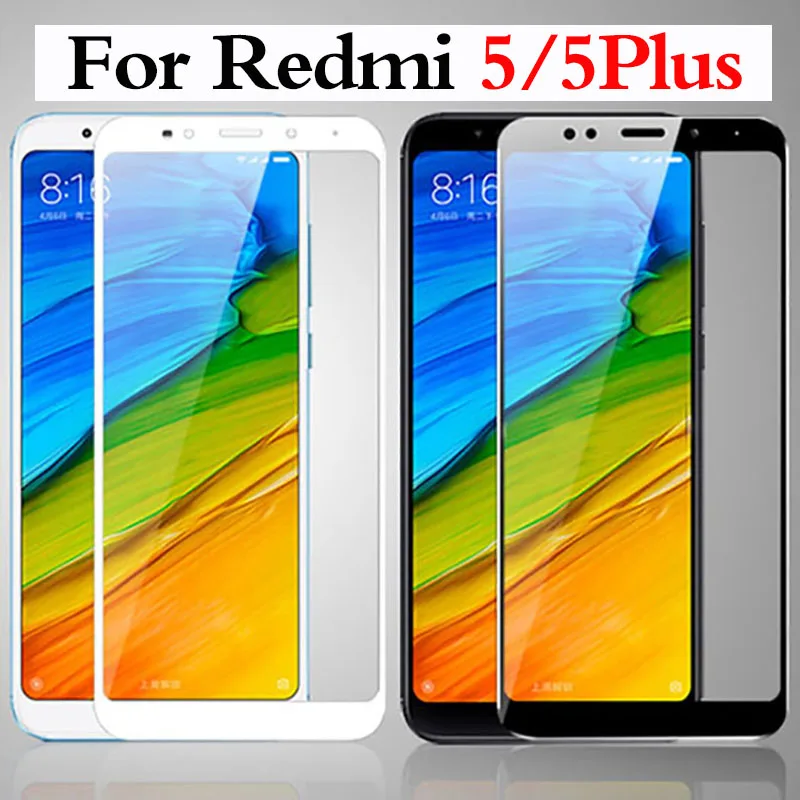 Полное покрытие из закаленного стекла для Xiao mi Red mi Re mi hyo mi Red mi 5 5plus Защитная пленка для экрана на Ksio mi Red mi 5 Plus