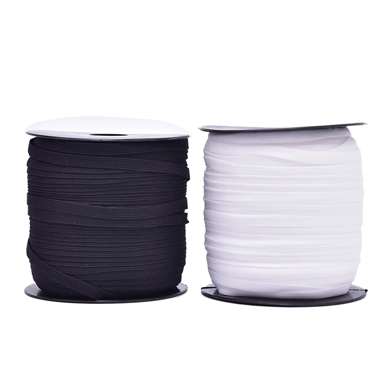 109Yards 3mm Thin Round Elastic Bands 100m Elastic Rope Wedding Garment Elastic Tape For DIY Sewing Accessories