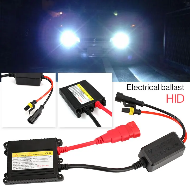 Vehemo HID 1 шт. Xenon HID комплект балласт ксеноновых ламп аксессуары цифровые блоки розжига преобразования трендовая Замена для H11 H3