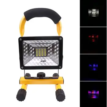 

CE Approval LED Work Light 30W 2400LM Waterproof Rechargeable Flood Lamp Battery USB Cable Kit for Outdoor Travel Car Repair