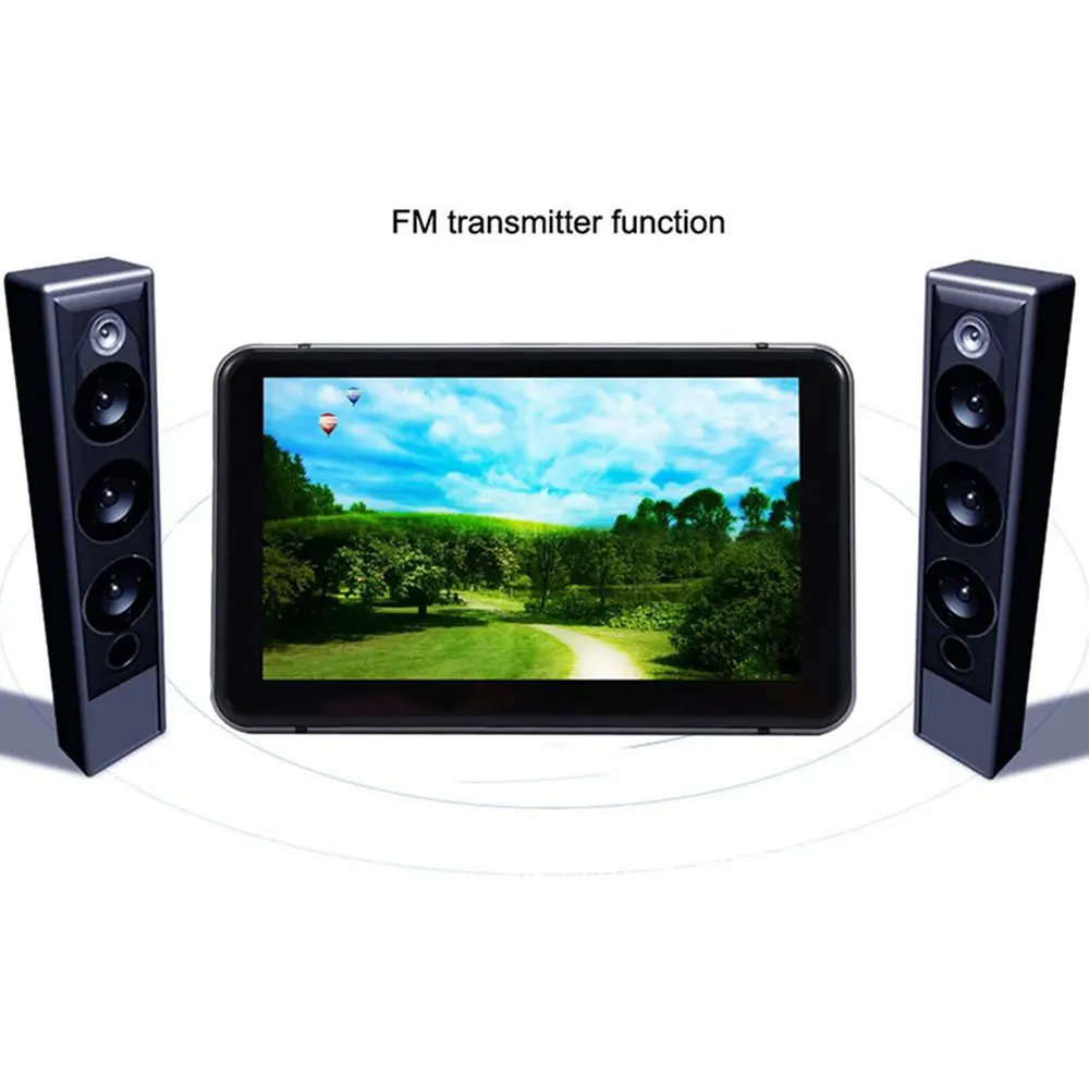 GPS Navigator Car Navigator Universal Vehicle Navigation Multi-Maps Video Android 8G Portable