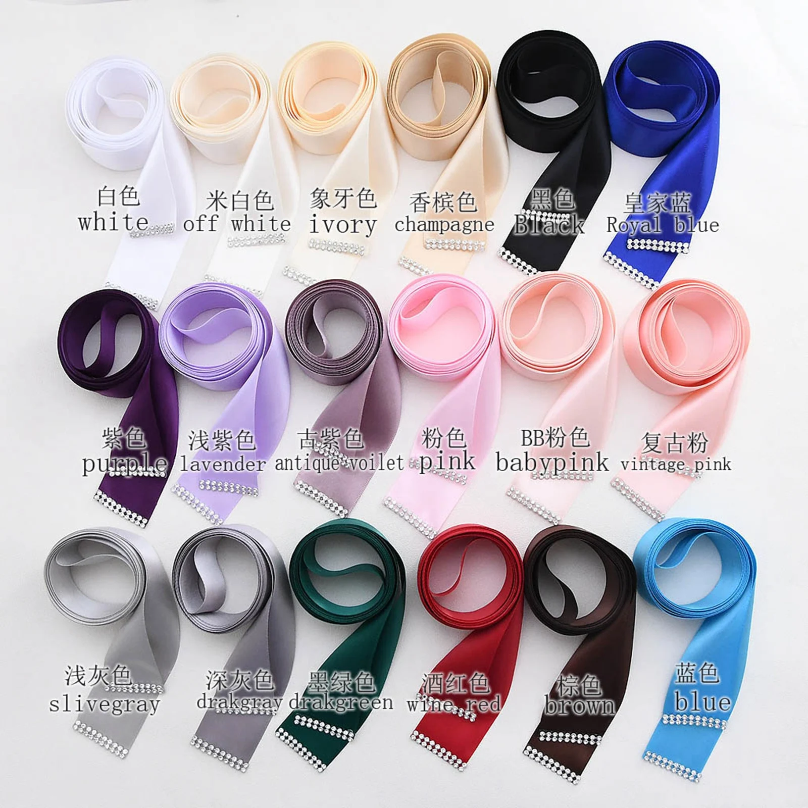 TOPQUEEN S01 Rhinestone Women's Belt Bride Belts Bridal Sashes Wedding Accessories Belts For Evening Party Prom Gown Dress