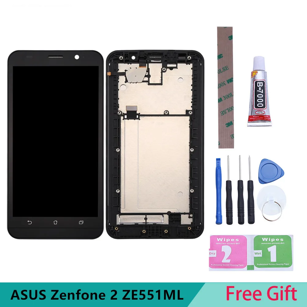 Оригинальный сенсорный ЖК-дисплей для ASUS Zenfone 2 ZE551ML | Мобильные телефоны и