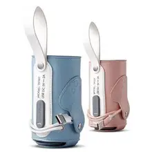 Уход Крышка изоляционная бутылка Универсальный нагревательный рукав usb зарядка постоянная температура PPSU бутылки молока питатель нагреватель