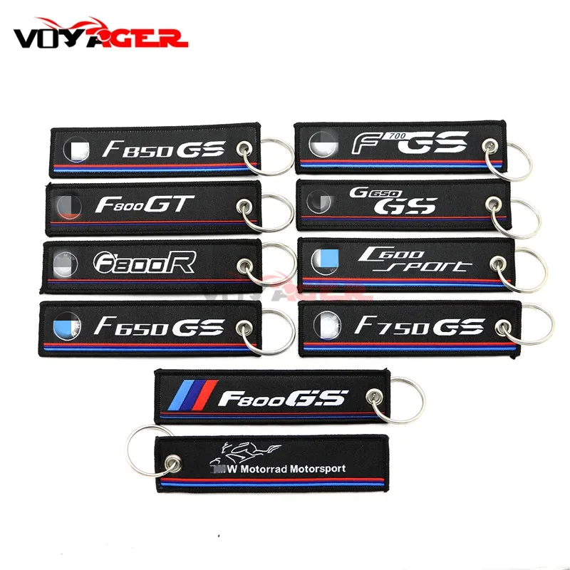 Мотоцикл с вышивкой коллекция брелок для BMW G650GS F650GS F700GS F750GS F800GS F850GS F800R F800GT C600/C650SPORT