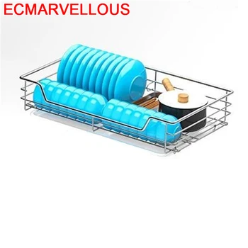 

Armario Despensa Gabinete Dish Drainer Organizador Pantries and Stainless Steel Organizer Cocina Kitchen Cabinet Storage Basket