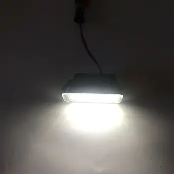 

Car License Plate Light Auto Exterior LED Number For Ford Fiesta S-MAX C-MAX Kuga Mondeo Lamp