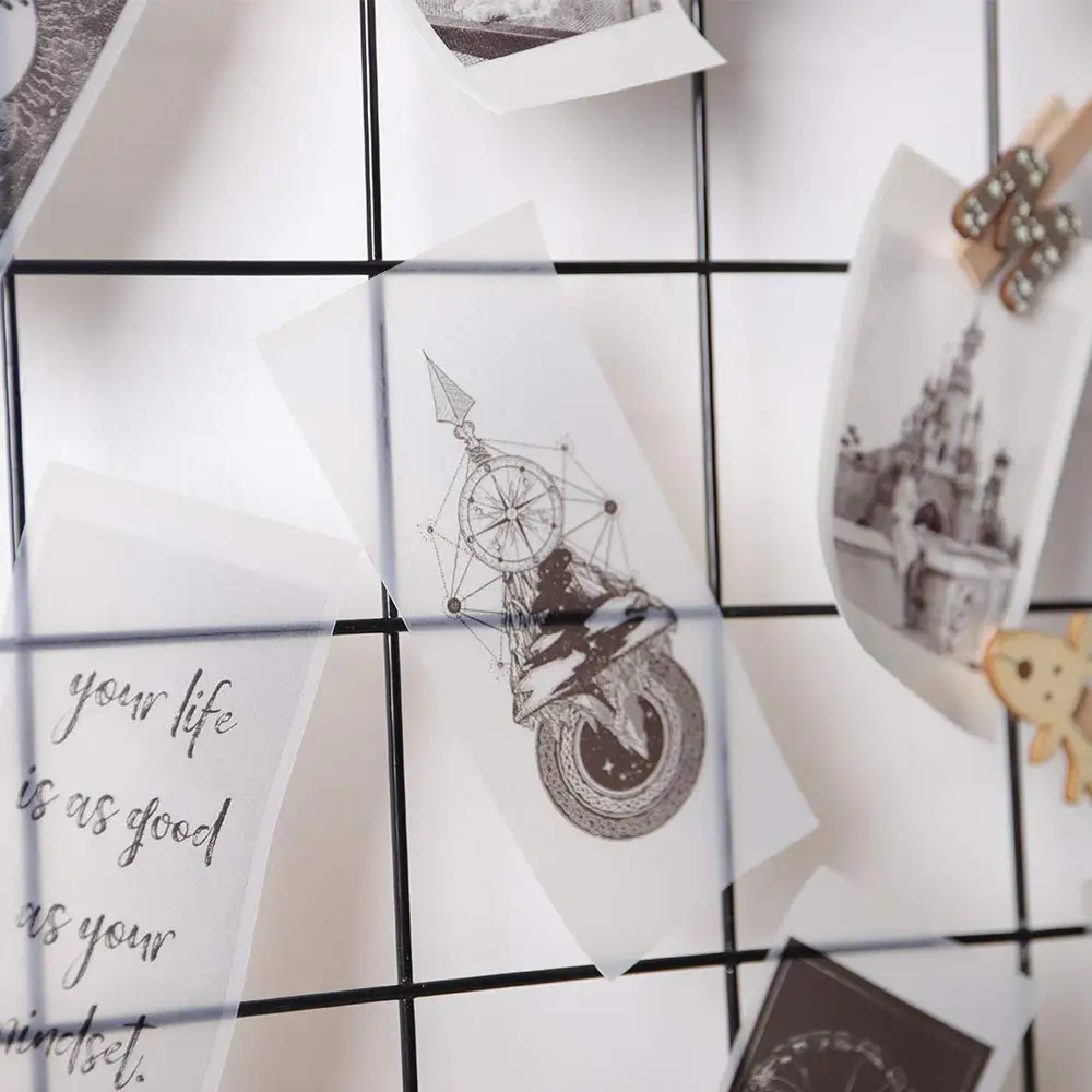 Термобумага Phomemo с полупрозрачными наклейками самоклеящаяся бумага для M02/M02S