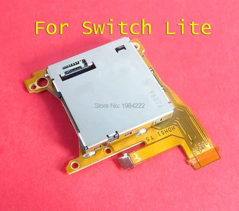 

1pc Original Game Card slot with headset motherboard PCB For Nintend NS Switch lite Game Console Replacement repair parts