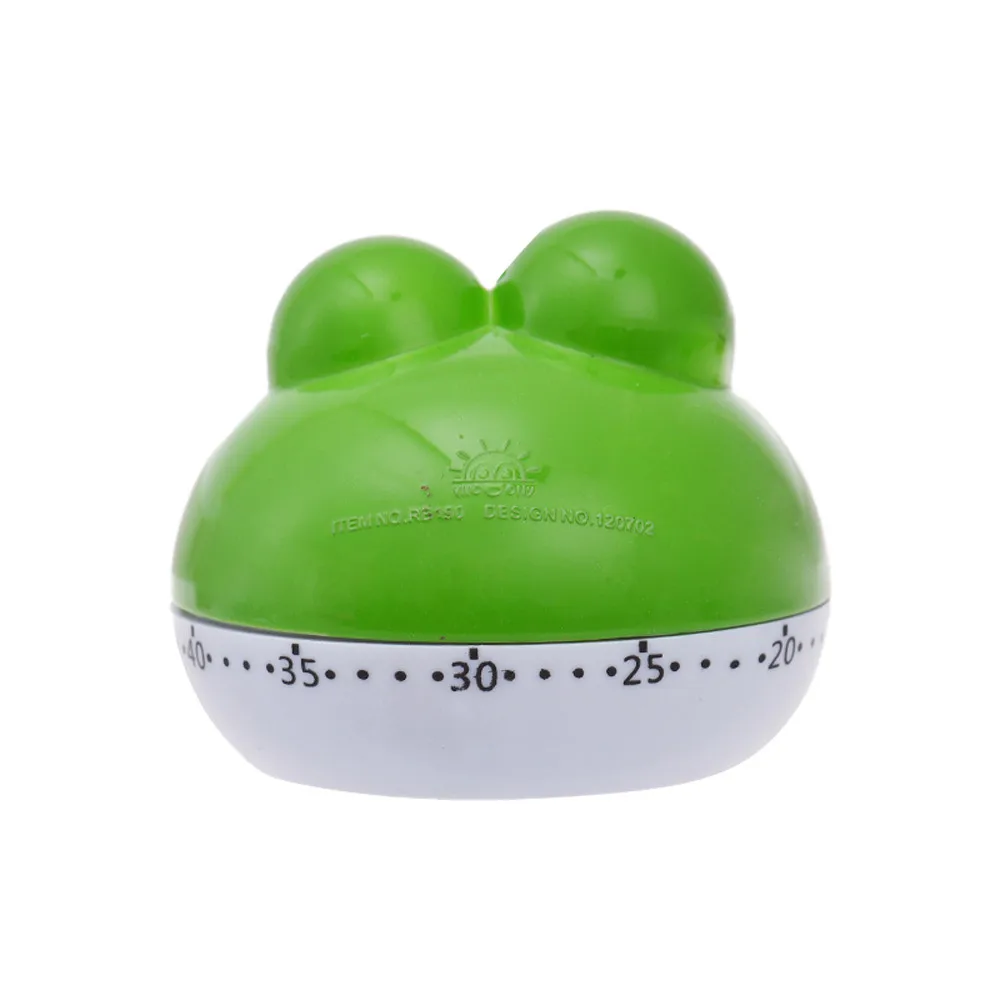 Kitchen Timer 60 Minutes Cute Fruit Animal Plastic Mechanical Cooking Timer Reminder Temporizador Cocina Kitchen Countdown Clock